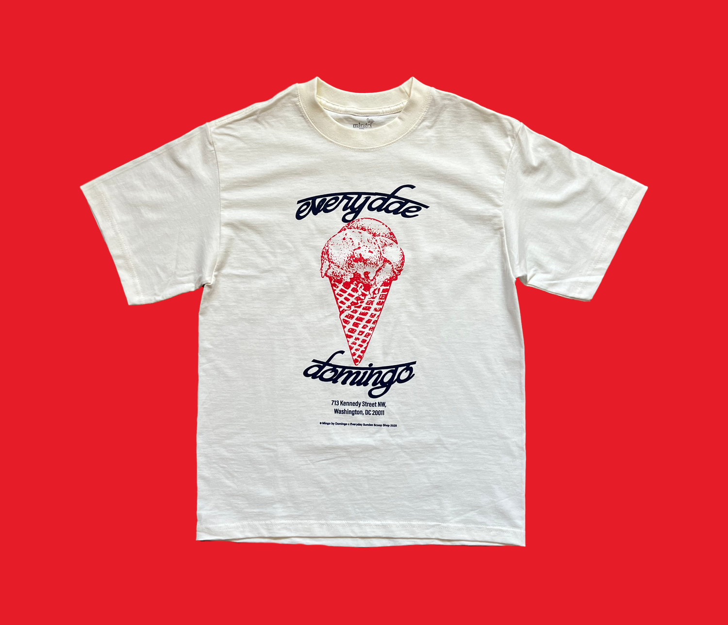 ラスト　T. Domingo's Stripe From Domingo everydae domingo tee. - cream — mingo by domingo.
